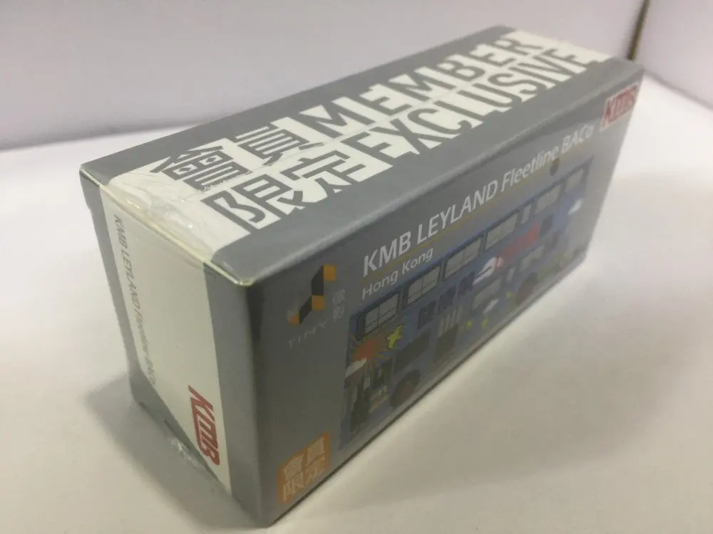 Toyeast Tiny City Die-Cast Model Car Kmb Leyland Fleetline Baco #37 Kmb2018158 九巴 丹拿 利蘭珍寶 (12469) (C920-272) 2