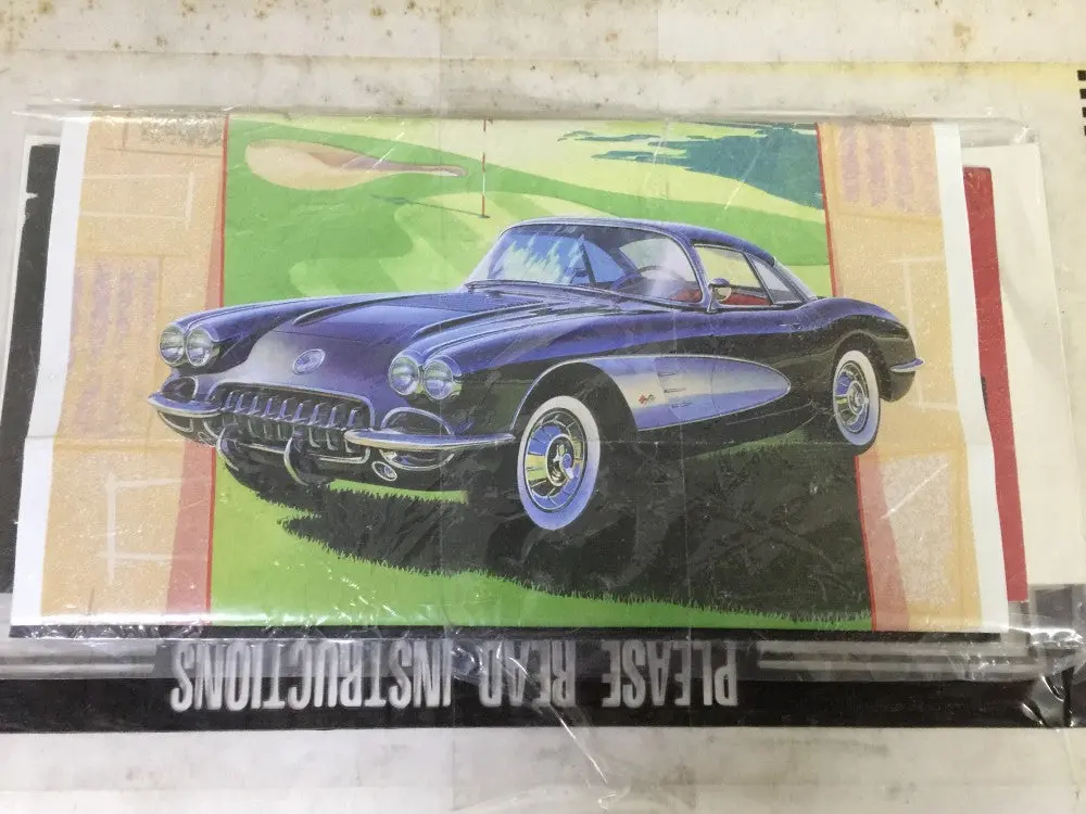 Franklin Mint 1/24 1958 Corvette Black (97288) (Kwa) 1