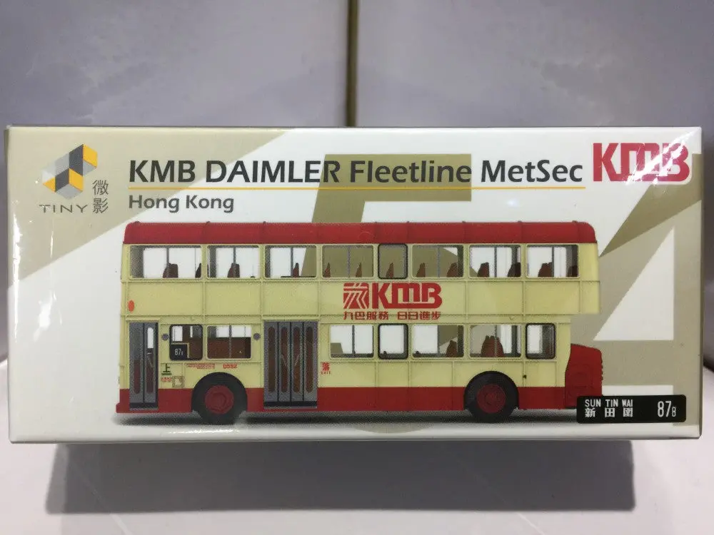 Toyeast Tiny City 54 Die-Cast Model Car Kmb Daimler Fleetline Metsec Kmb2018109 15286 (C920-181) 1