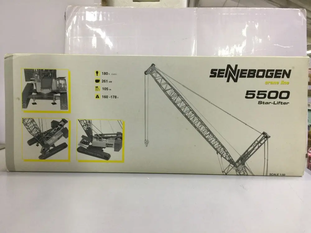 Conrad 1/50 Sennebogen 5500 Crane Line Star-Lifter (2733/0) (Buy) 1