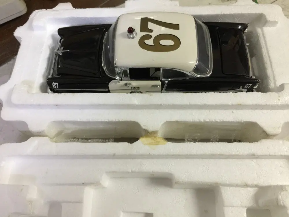 Franklin Mint 1/24 1955 Chevy Bel Air Police (Kwa) 1