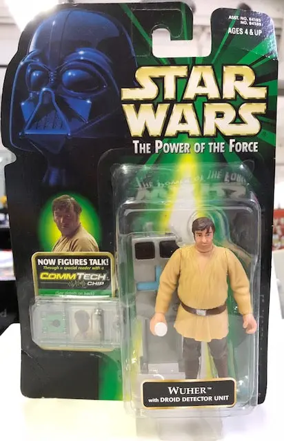 Tomy Star Wars 星球大戰 The Power Of The Force With Commtech Chip - Wuher With Droid Detector Unit 3.5 Inches Figure (Buy-607847-Spk) 1