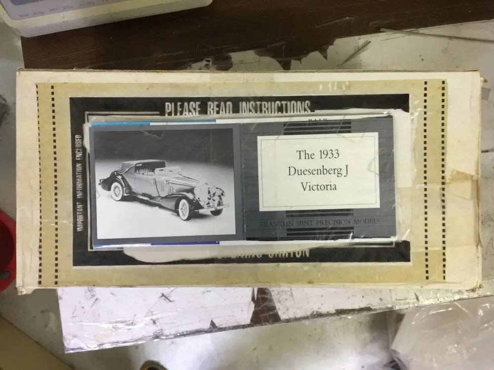Franklin Mint 1/24 1933 Duesenberg J Victoria Blue (Kwa) 2