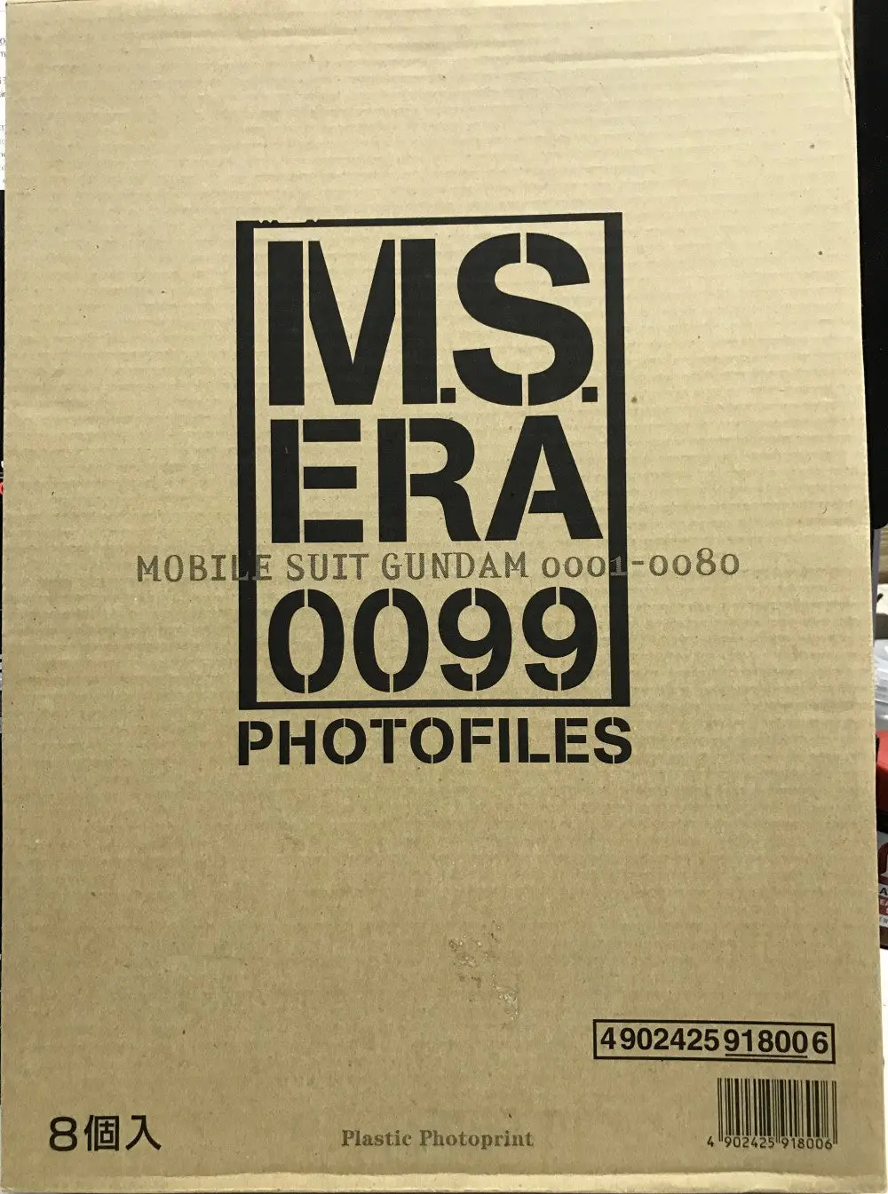 萬代 機動戰士紀元0099 機動戰士高達0001-0080 塑膠打印照片 Bandai M.S. Era 0099 Mobile Suit Gundam 0001-0080 Photofiles Plastic Photoprint 91800 (Pa-0) 1