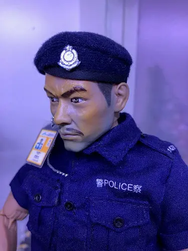 1/6 香港警察 機場特警 貝雷帽 Beret Hot Toys Bbi Ace Soldier Story Police Airport Security Military (Piu24) 1