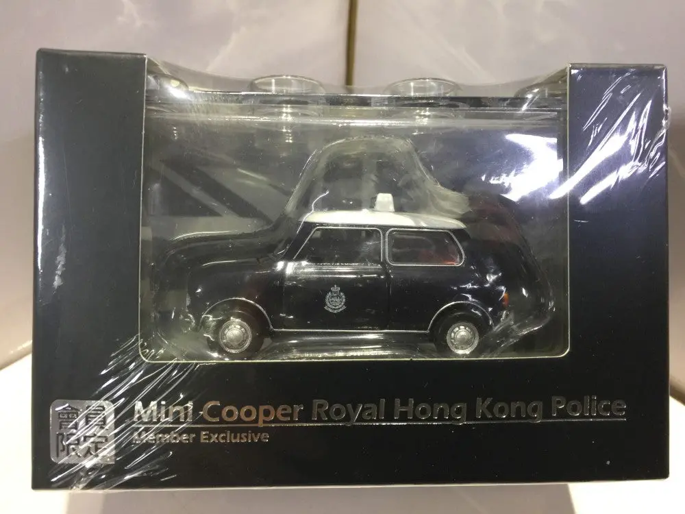 Toyeast Tiny City Die-Cast Model Car Mini Cooper Royal Hong Kong Police (Atc64614) (10137) (C920-206) 1