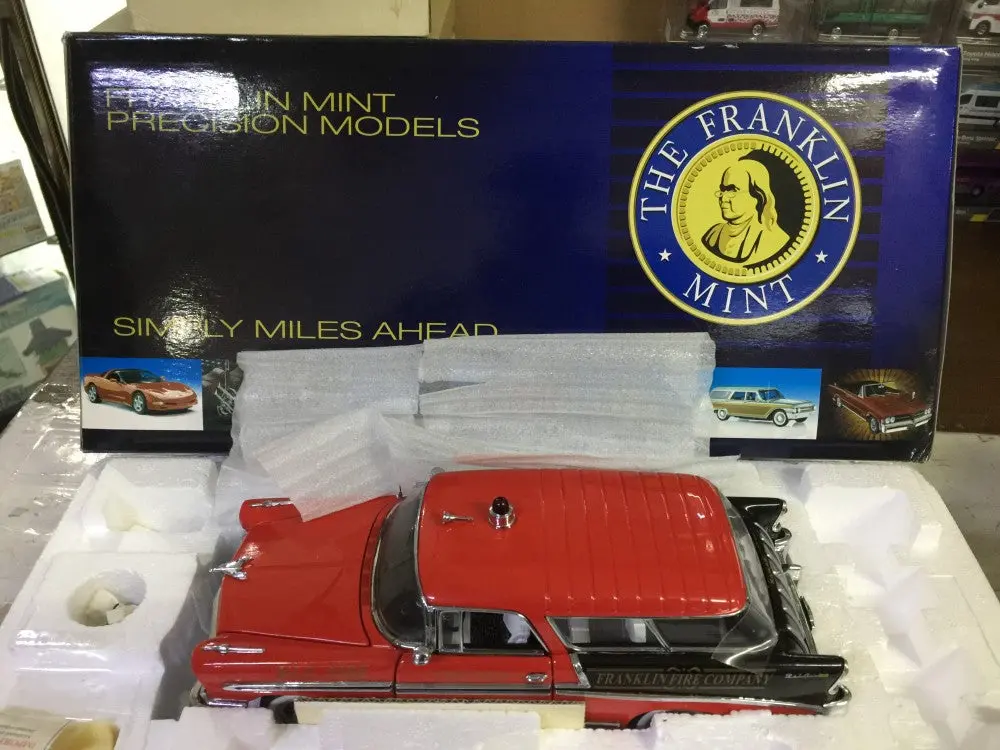Franklin Mint 1/24 1956 Chevrolet Nomad Fire Chief's Wagon (Buy) 1