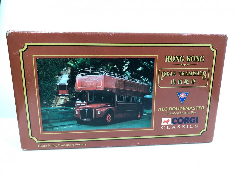 Corgi Hong Kong Peak Tramways 山頂纜車 Aec Routemaster Opentop Shuttle Bus 324-01 (32401) (Buy) 1
