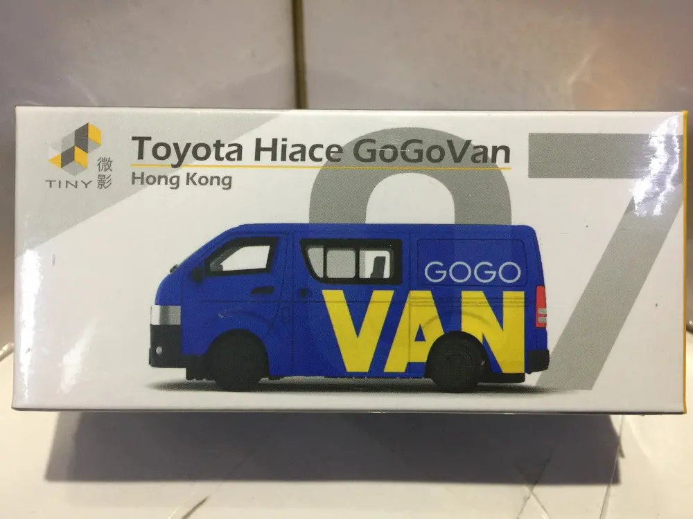Toyeast Tiny City 07 Die-Cast Model Car Toyota Hiace Gogovan Atc64364 13920 (Piu/P151-35) 1
