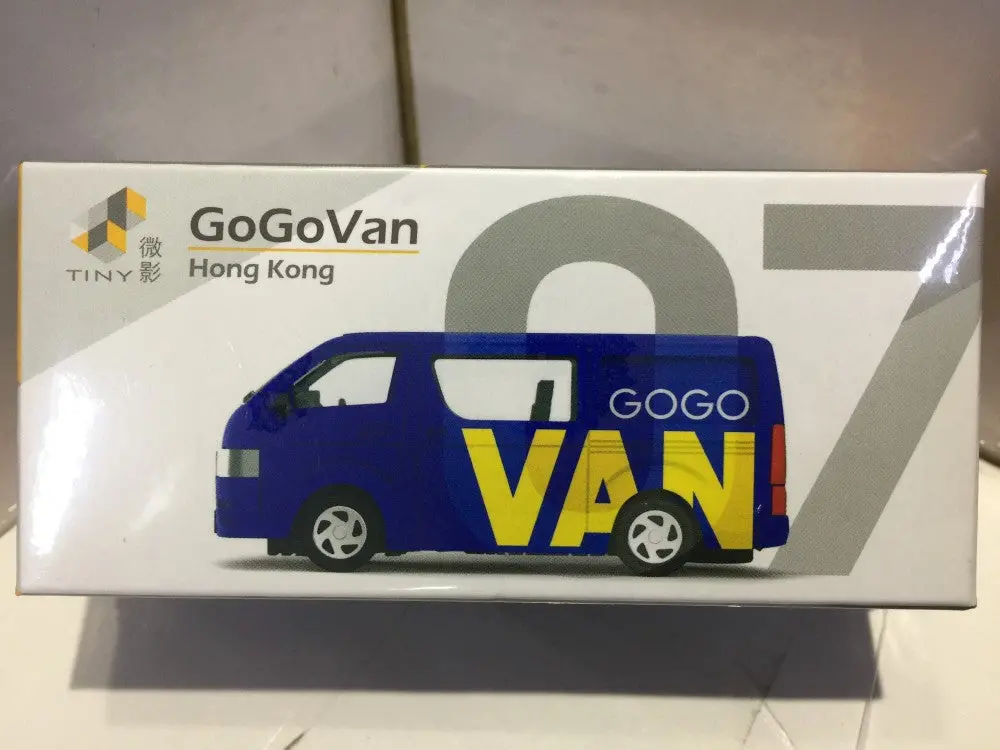 Toyeast Tiny City 07 Die-Cast Model Car Toyota Hiace Gogovan 城市07 合金車仔 豐田海獅 Atc64003 13376 (Piu29) 1