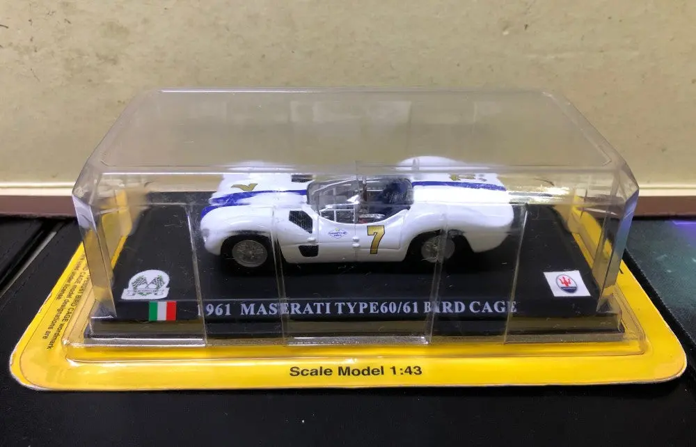 Delprado 1/43 瑪莎拉蒂 1961 Maserati Type 60/61 Bird Cage (Piu10) 1