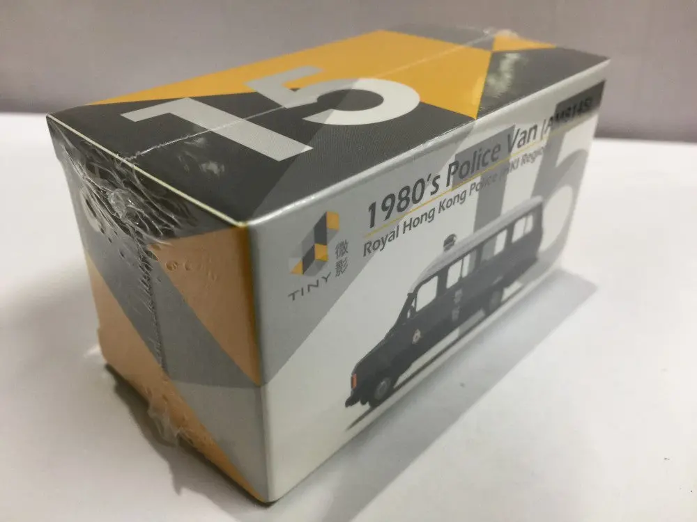 Toyeast Tiny City 15 Die-Cast Model Car 1980'S Police Van Am8145 Royal Hong Kong Police Hki Region Atc64873 10509 (C1120-20) 2