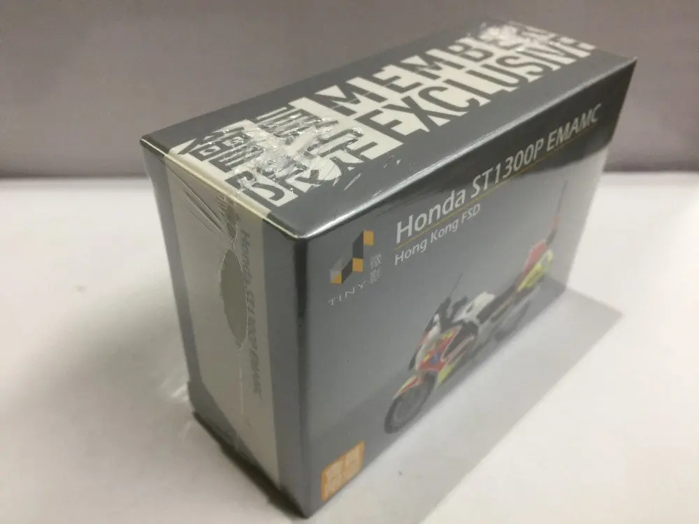 Toyeast Tiny City Die-Cast Model Car Honda St1300p Emamc Hong Kong Fsd Atc43140 (00049) (C1120-8) 2