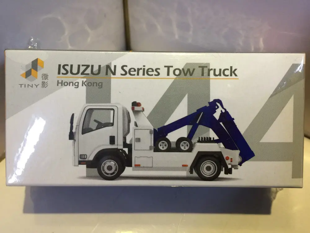 Toyeast Tiny City 144 Die-Cast Model Car Isuzu N Series Tow Truck Atc64593 12274 (C920-244) 1