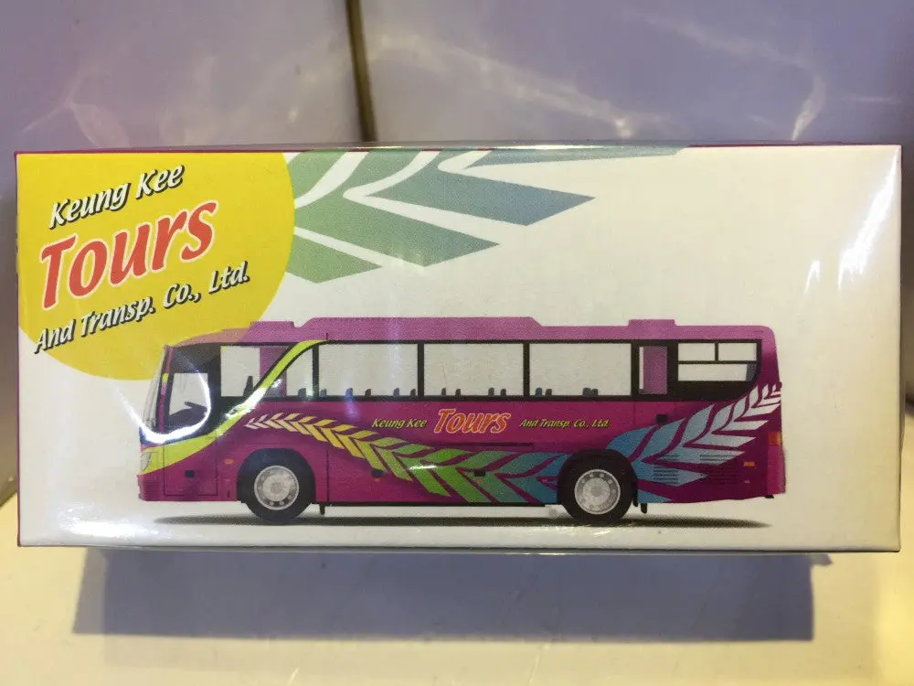 Toyeast Tiny City Die-Cast Model Car Keung Kee Tours Bus Atc64263 12419 (C920-254) 1