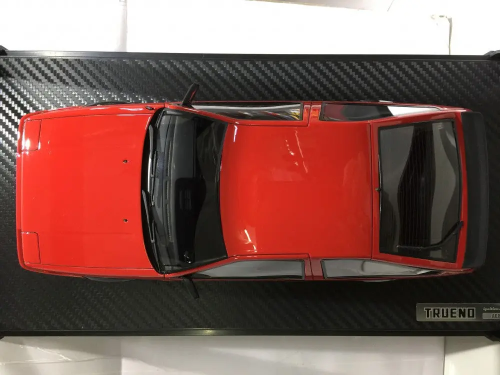 Ignition Model 1/18 Toyota Sprinter Trueno Ae86 3 Door Gt Apex Red Black (90537) (P15m-116) 2