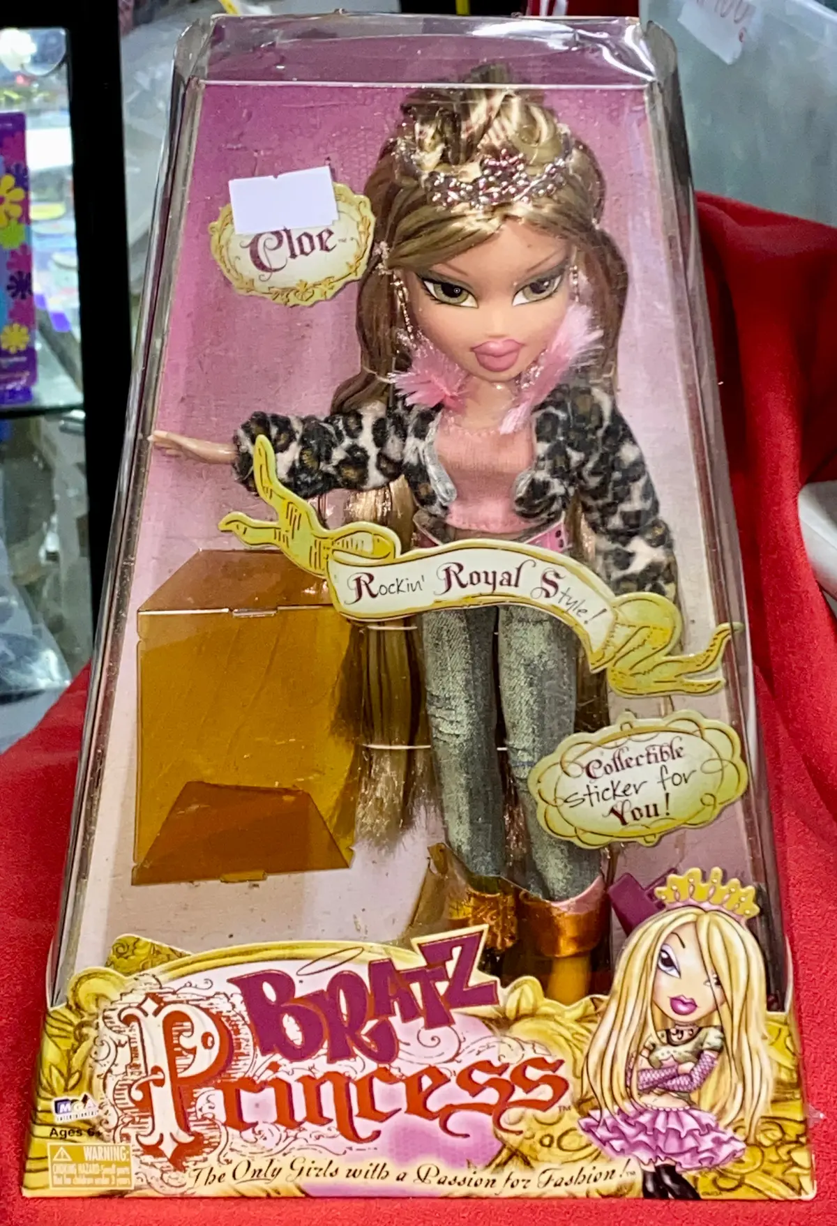 C1205 Mga 10088 Bratz Princess Rockin Royal Style # Cloe Doll 1