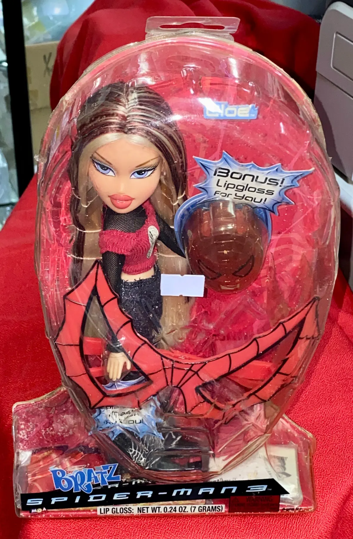 C1205 Mga 35091 Bratz Spider-Man 3 Marvel Super Hero Style # Cloe Doll 1
