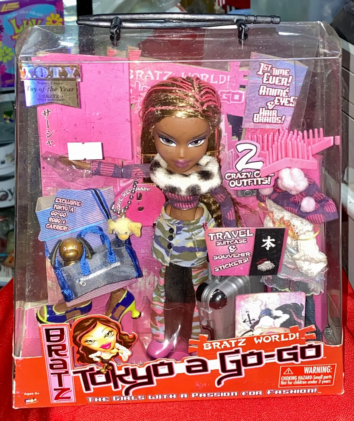 C1205 Mga 27783 Bratz World Tokyo A Go-Go # Sasha Doll Toy Of The Year 1