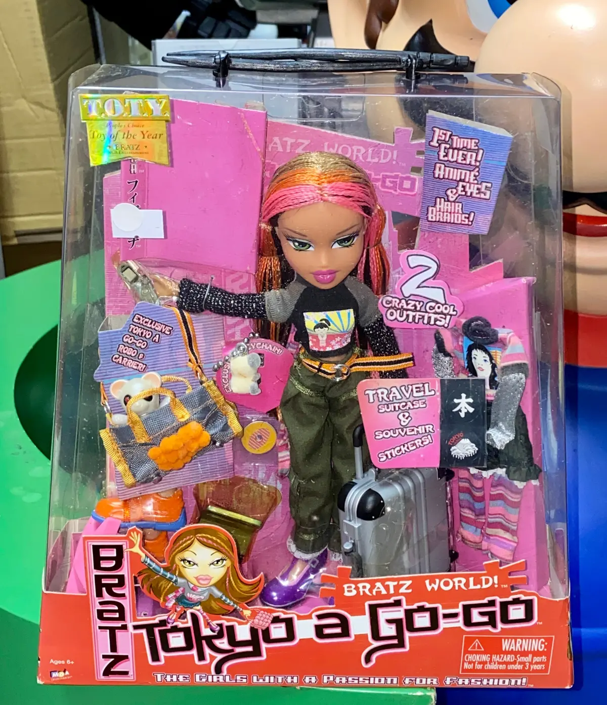 C1205 Mga 27782 Bratz World Tokyo A Go-Go # Fianna Doll Toy Of The Year 1