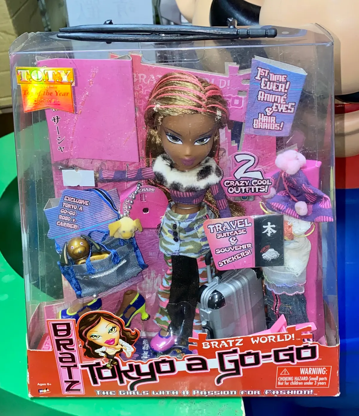 C1205 Mga 277835 Bratz World Tokyo A Go-Go # Sasha Doll Toy Of The Year 1