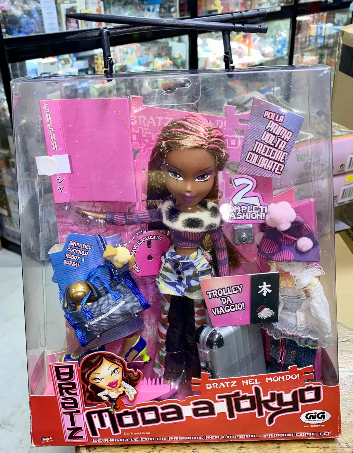 C1205 Mga 27778 Italy Bratz World Nel Mondo Moda A Tokyo A Go-Go # Sasha Doll 1