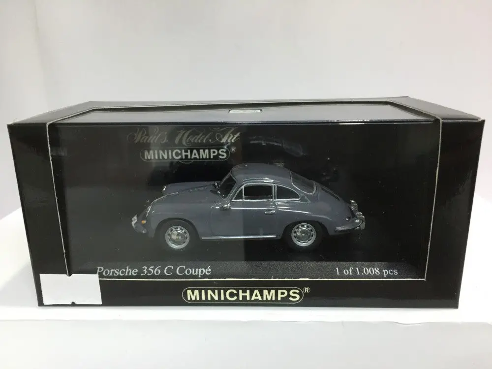 Minichamps 1/43 Porsche 356 C Coupe Grey (430 062324) (04072) (Piu50) 2