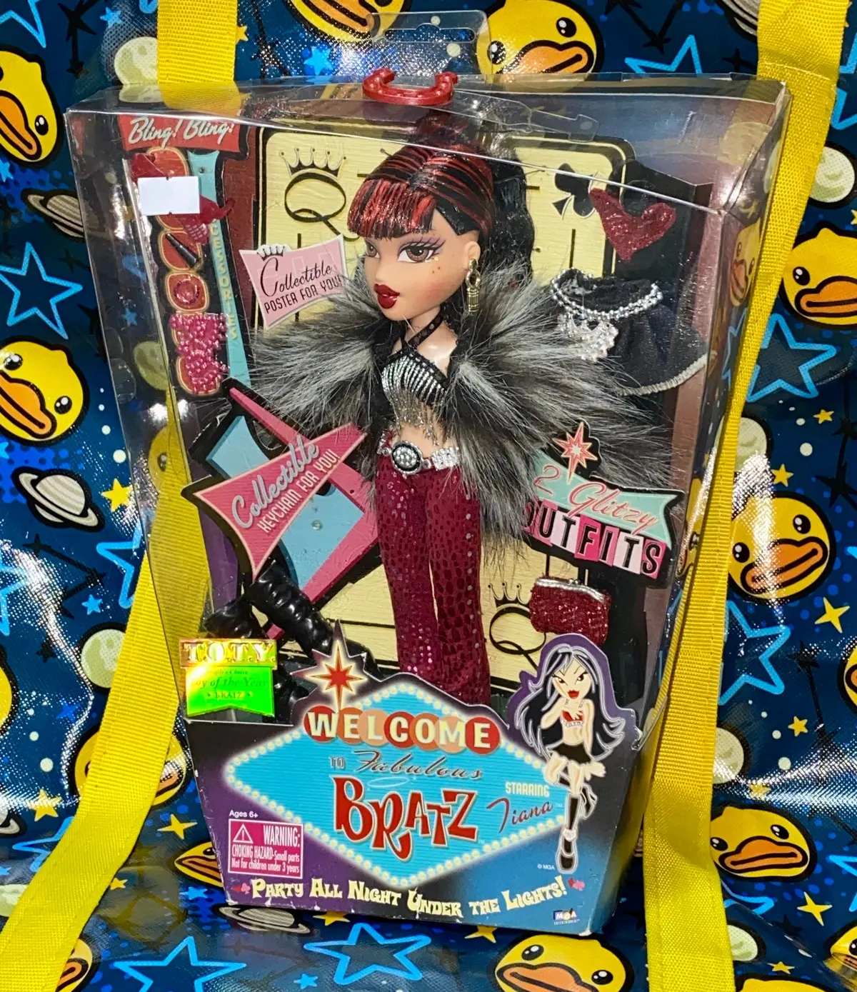 C1205 Mga 29210 Welcome To Fabulous Bratz Starring #Fiana Doll Party All Night Under The Lights Toy Of The Year 1