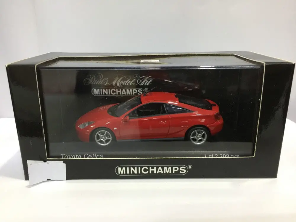 Minichamps 1/43 Toyota Celica Red (430 168920) (03313) (Piu50) 1