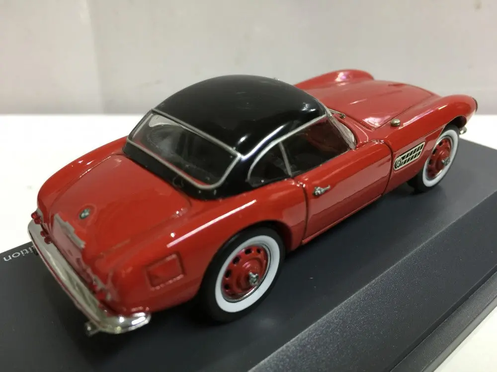 Schuco 1/43 Bmw 507 With Hardtop Red Black (450218600) (02034) (Piu100) 2