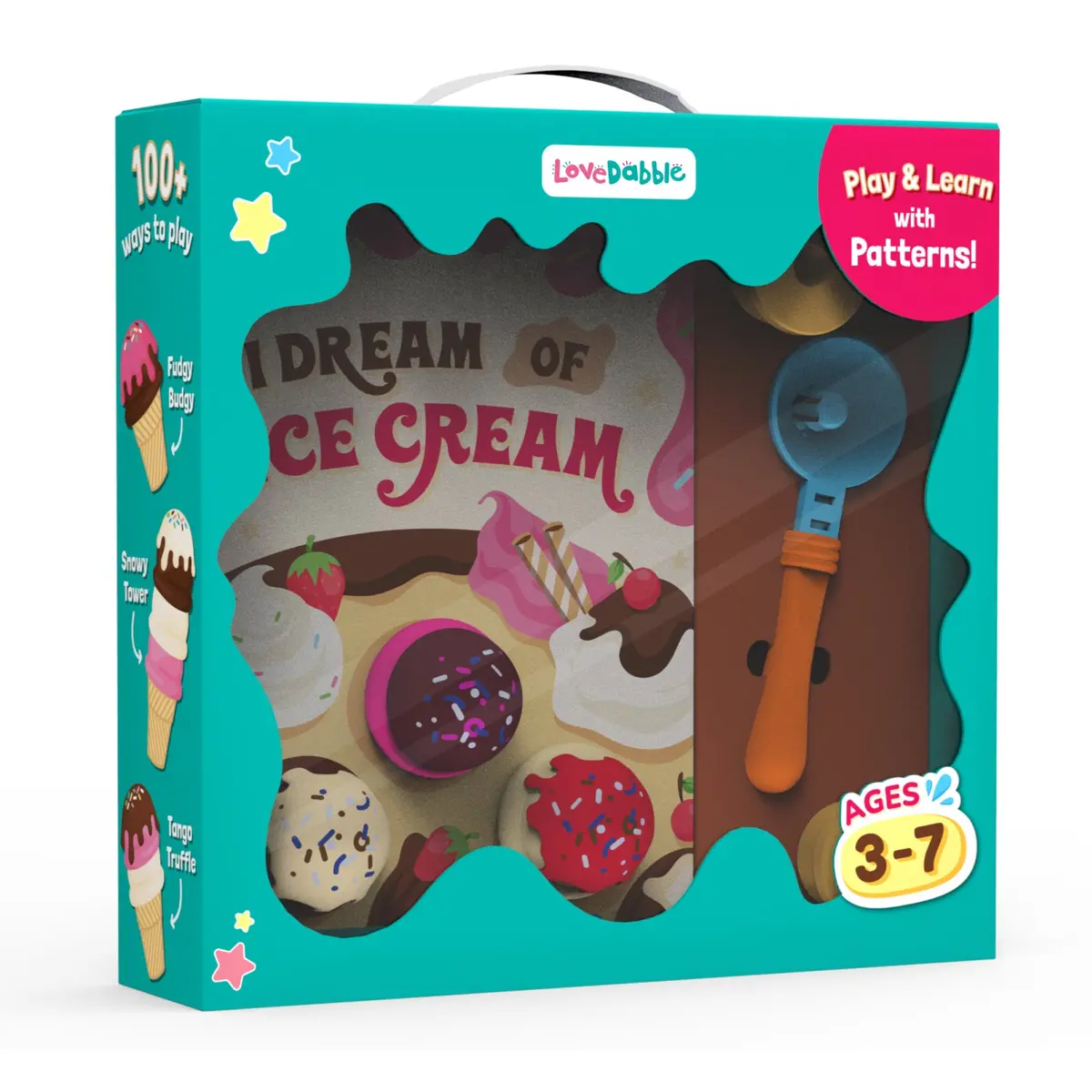 Love Dabble I Dream Of Ice Cream Kitchen Pretend Playset For Kids Ages 3-7 Years 1