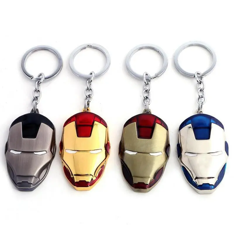 Iron Man Head Keychain 1