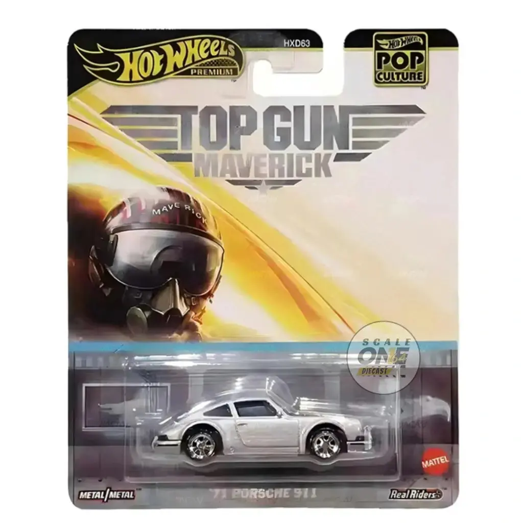 Hot Wheels 1:64 Scale Premium 71 Porsche 911 Toy Car For Ages 4+ 1