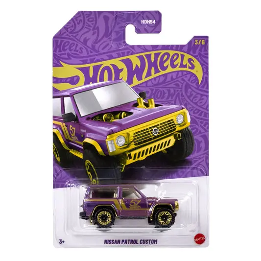 Hot Wheels 57Th Anniversary Pearl & Chrome 2025 Nissan Patrol Custom Diecast Car 1