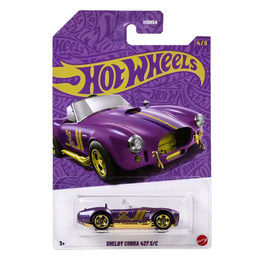 Hot Wheels 57Th Anniversary Pearl & Chrome 2025 Shelby Cobra 427 S/C Diecast Car 1
