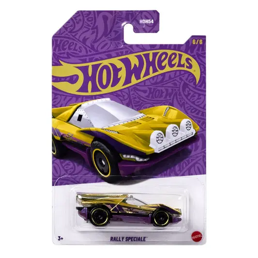 Hot Wheels 57Th Anniversary Pearl & Chrome 2025 Rally Speciale Diecast Car 1