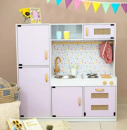 Kiddies Kingdom All In 1 Kitchen Imaginative Play For Ages 3 And Above 1