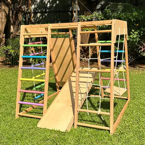 Kiddies Kingdom 7In1 Jungle Gym Jungle Gym For Ages 3 And Above 1