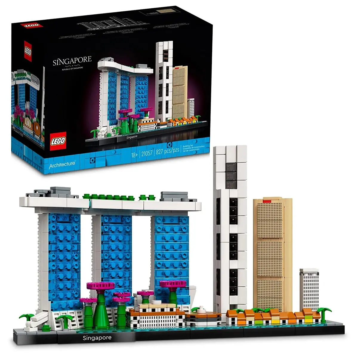 Lego Architecture Skyline Collection Singapore Building Kit For Ages 16+ 1