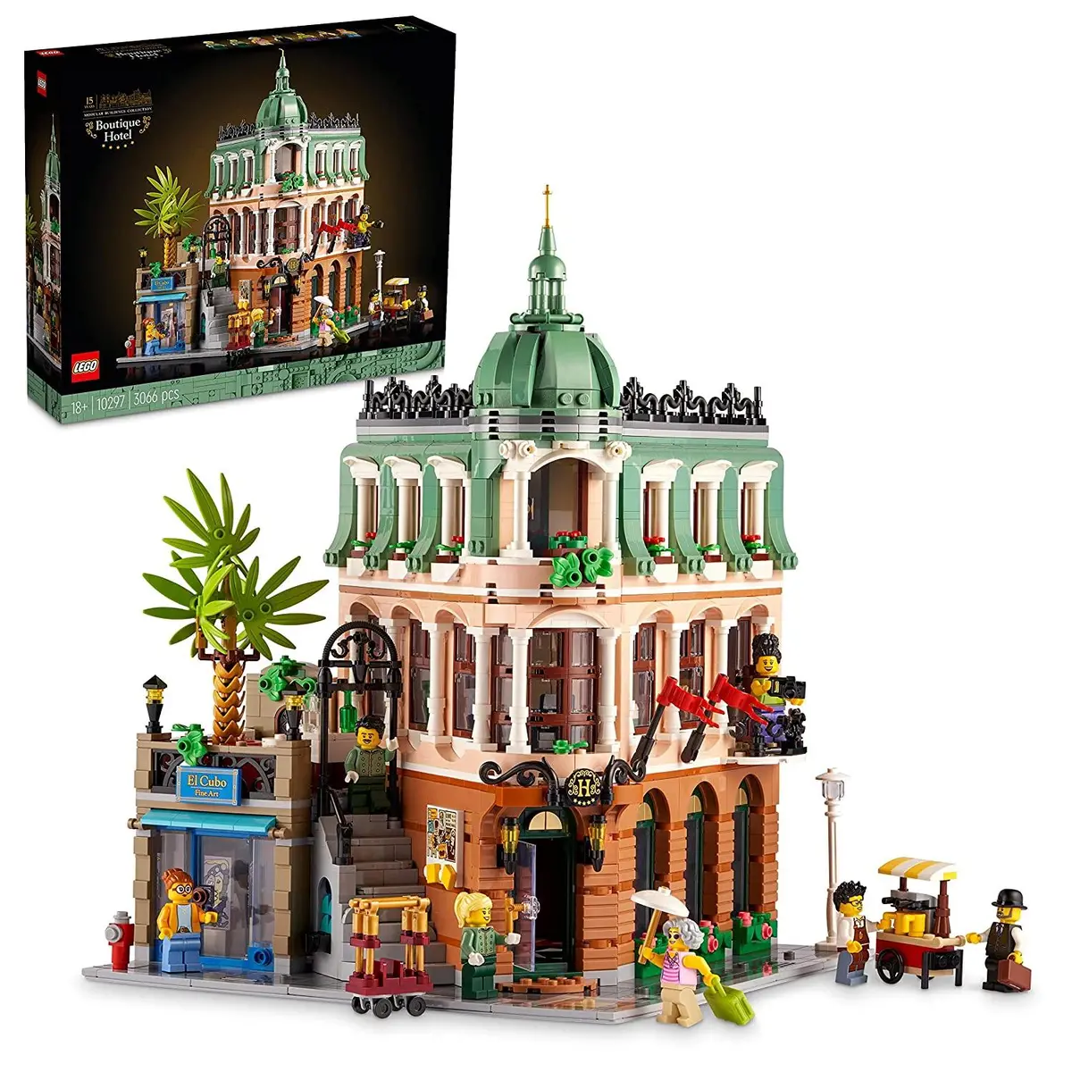 Lego Boutique Hotel Building Kit For Adults For Ages 16+ 1