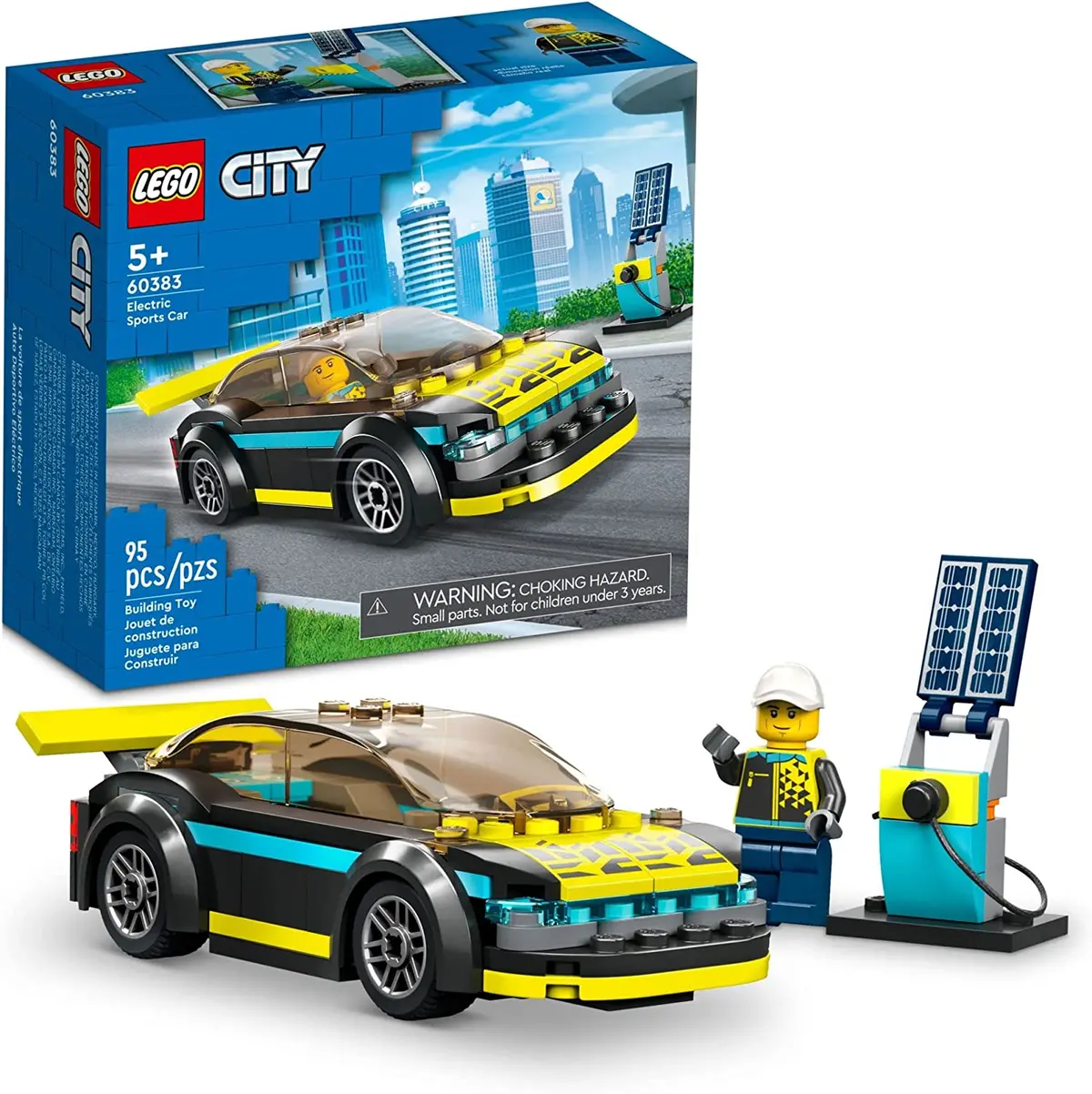 Lego City Electric Sports Car Building Kit For Ages 5+ 1