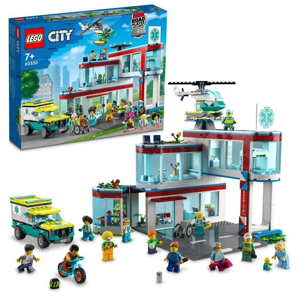 Lego City Hospital Building Kit For Ages 7+ 1
