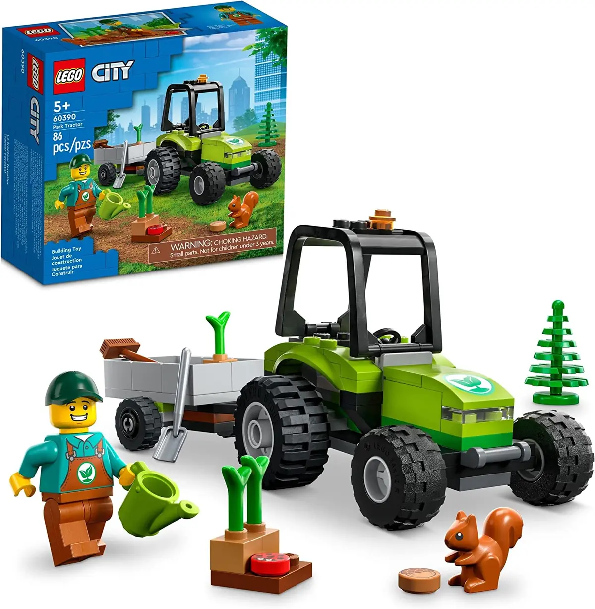 Lego City Park Tractor Building Kit For Ages 5+ 1