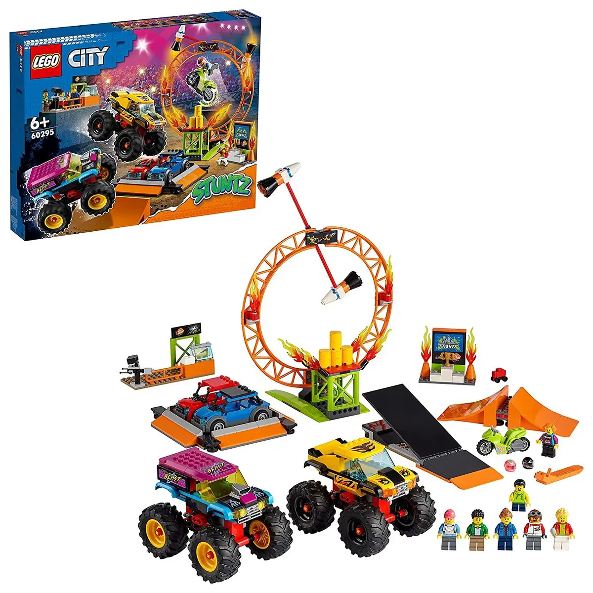 Lego City Stunt Show Arena Building Kit For Ages 6+ 1