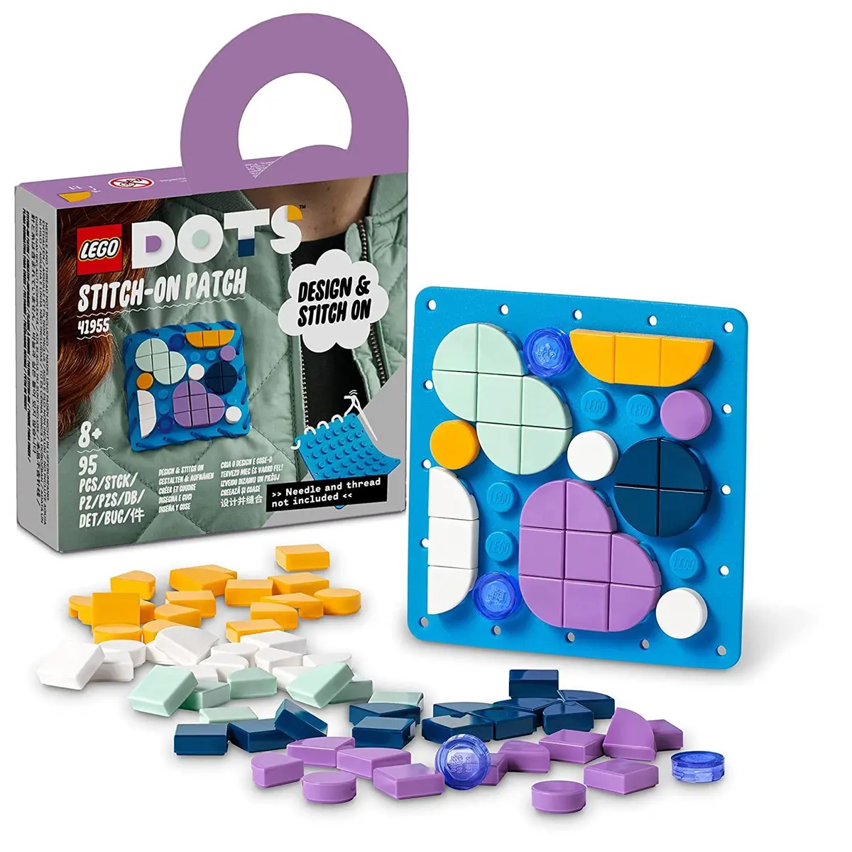 Lego Dots Stitch-On Patch Diy Craft Decoration Kit For Ages 8+ 1
