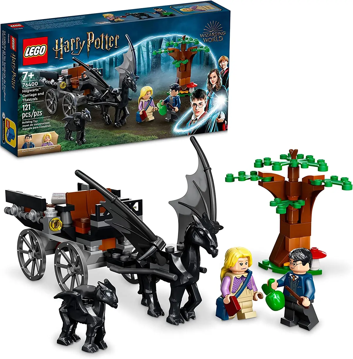 Lego Harry Potter Hogwarts Carriage And Thestrals Building Kit For Ages 7+ 1