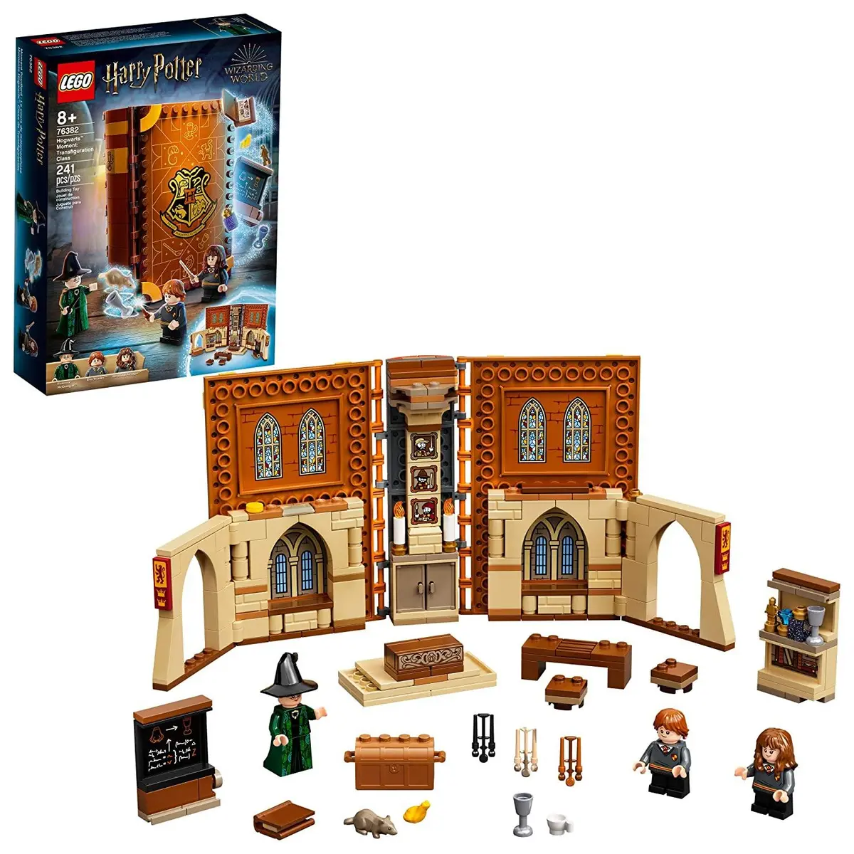 Lego Harry Potter Hogwarts Moment Transfiguration Class Professor Mcgonagall Room Building Kit For Ages 8+ 1