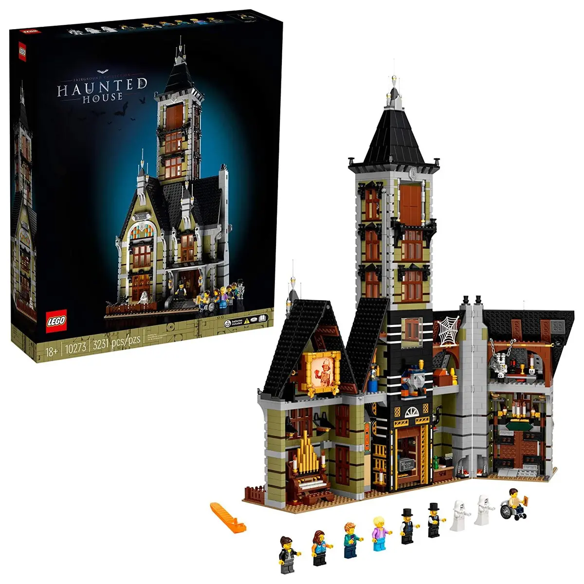 Lego Haunted House A Creative Diy Project Model Haunted House For Adults For Ages 18+ 1