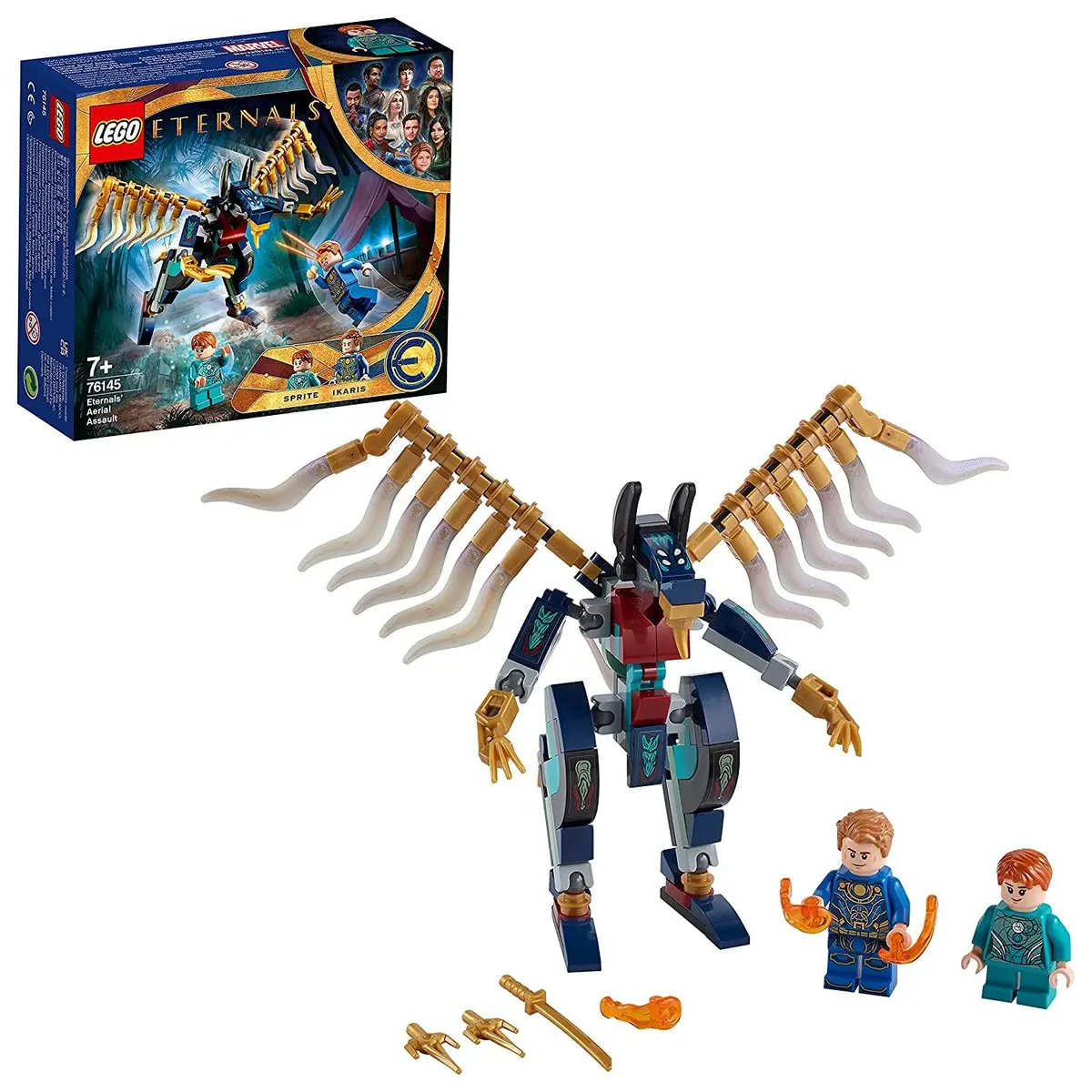 Lego Marvel Eternals’ Aerial Assault Building Kit For Ages 7+ 1