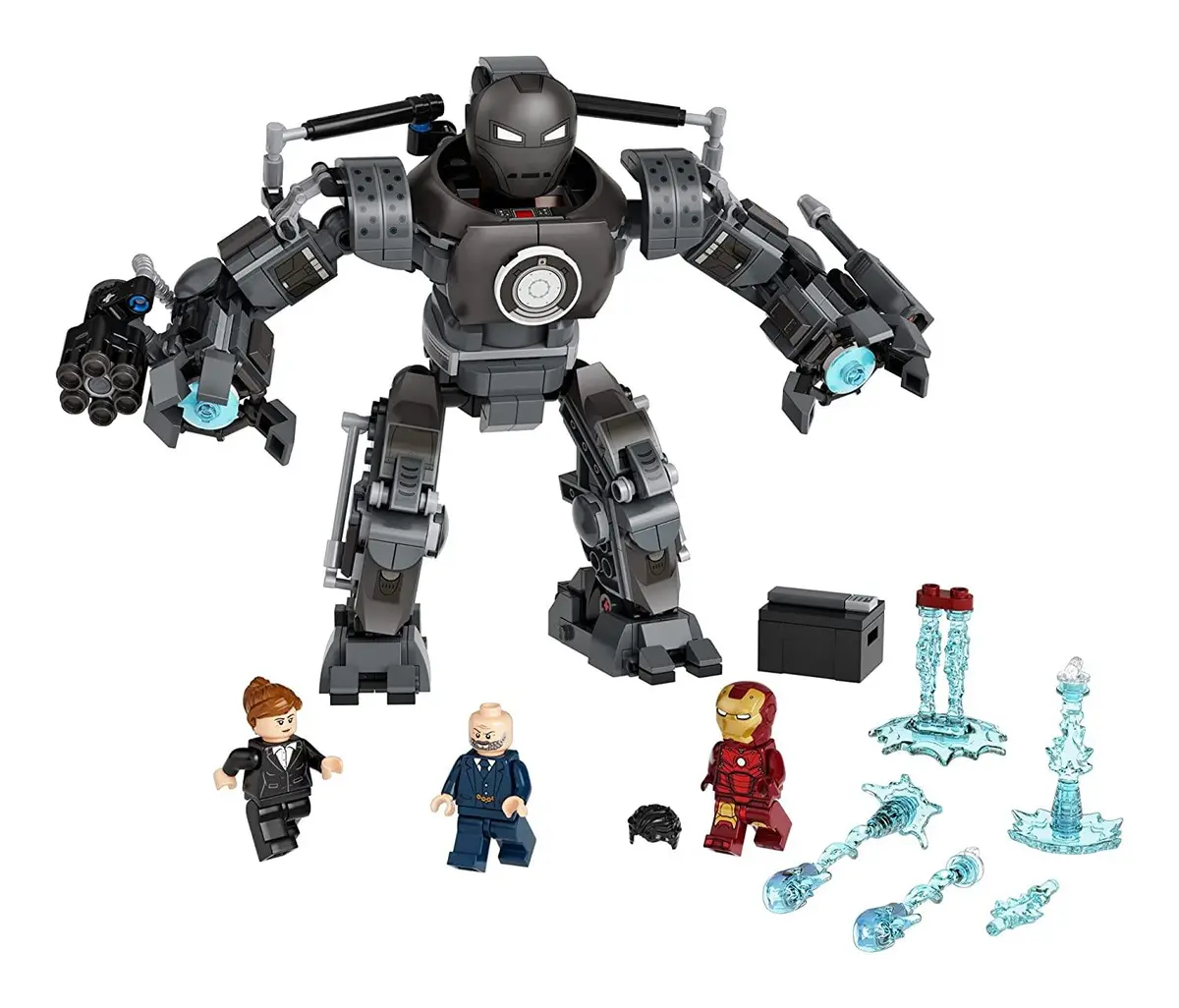 Lego Marvel Iron Man -Iron Monger Mayhem Collectible Building Kit For Ages 9+ 2